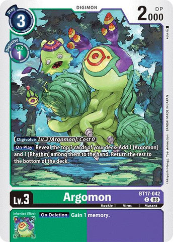 Argomon [BT17-042] - BT17-042 [Secret Crisis]