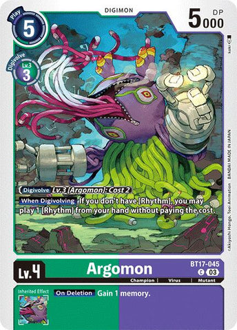 Argomon [BT17-045] - BT17-045 [Secret Crisis]